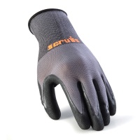 Scruffs Worker Gloves Grey 5pk - XL Size 10